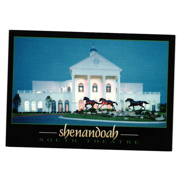 MRTC/Ozark Postcard Co. Other - Vintage Postcard Shenandoah South Theater Highway 248 Branson MO Victorian Horse